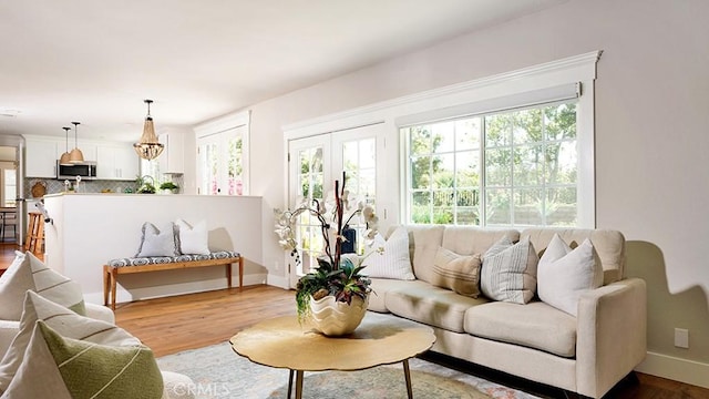 23782 Lagarto, Mission Viejo, CA 92691 - living area featuring plenty of natural light and wood finished floors