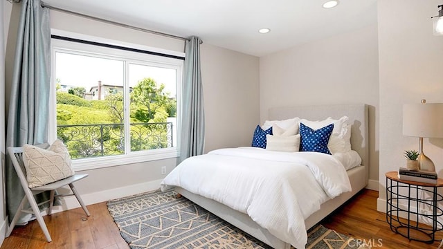 23782 Lagarto, Mission Viejo, CA 92691 - bedroom with multiple windows, wood finished floors, and recessed lighting