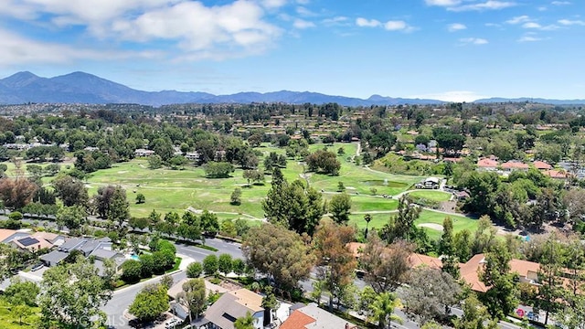 23782 Lagarto, Mission Viejo, CA 92691 - aerial view of residential area featuring a mountain backdrop and a golf club