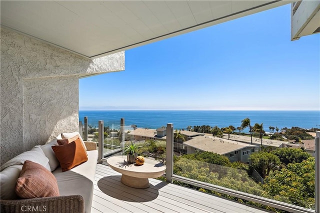 21659 Ocean Vista Dr Unit 20, Laguna Beach, CA 92651 - balcony featuring a water view