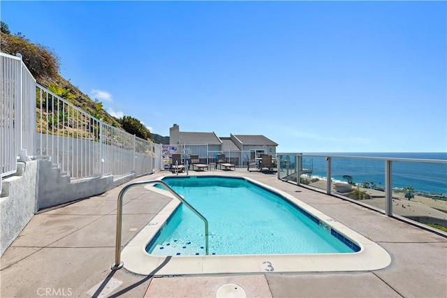 21659 Ocean Vista Dr Unit 20, Laguna Beach, CA 92651 - community pool featuring a patio and a water view