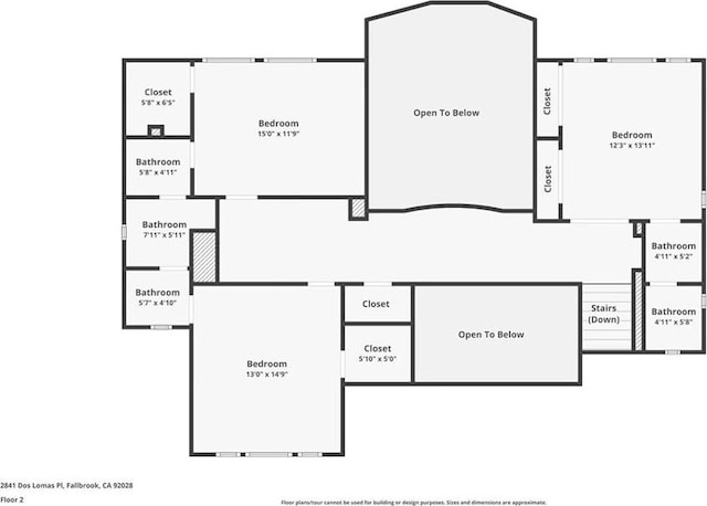 2841 Dos Lomas Pl, Fallbrook, CA 92028 - view of home floor plan