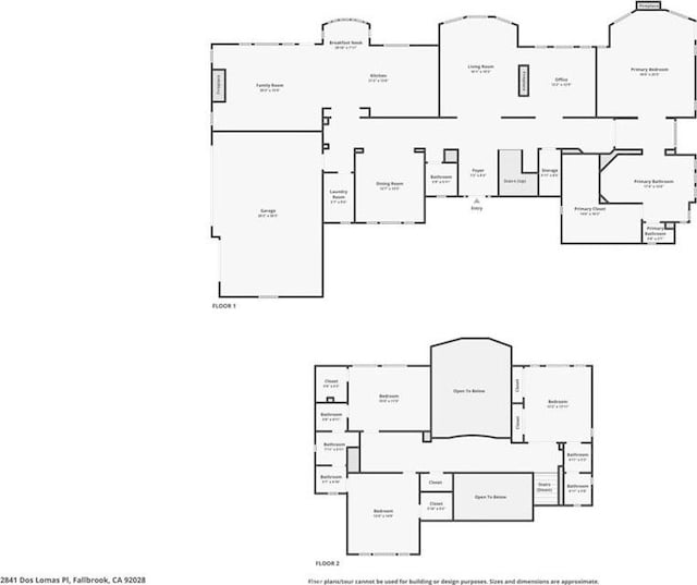 2841 Dos Lomas Pl, Fallbrook, CA 92028 - view of room layout