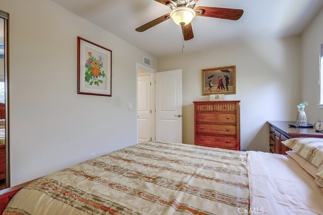13418 Palm Pl, Cerritos, CA 90703 - bedroom featuring a ceiling fan