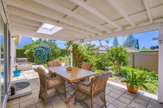 13418 Palm Pl, Cerritos, CA 90703 - view of patio with outdoor dining space