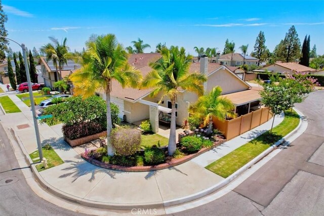 13418 Palm Pl, Cerritos, CA 90703 - aerial perspective of suburban area