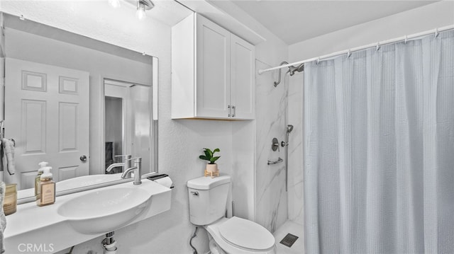 1365 Crafton Ave Unit 1004, Mentone, CA 92359 - full bathroom with a shower with curtain and a textured wall