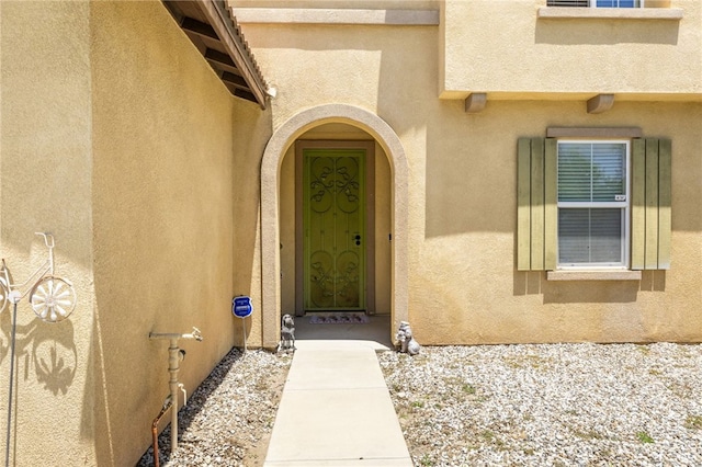 544 W Elm Park Ave, Rialto, CA 92376 - view of exterior entry with stucco siding