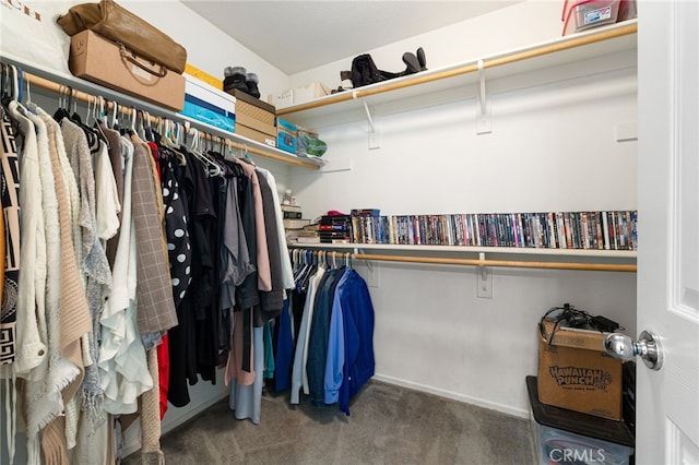 544 W Elm Park Ave, Rialto, CA 92376 - walk in closet featuring carpet