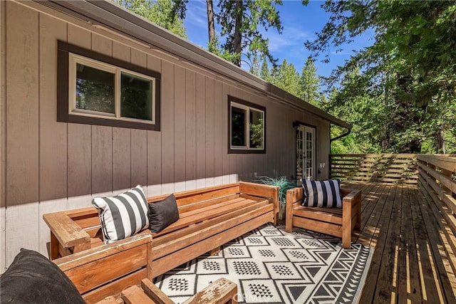 15320 Forest Ranch Way, Forest Ranch, CA 95942 - view of wooden deck