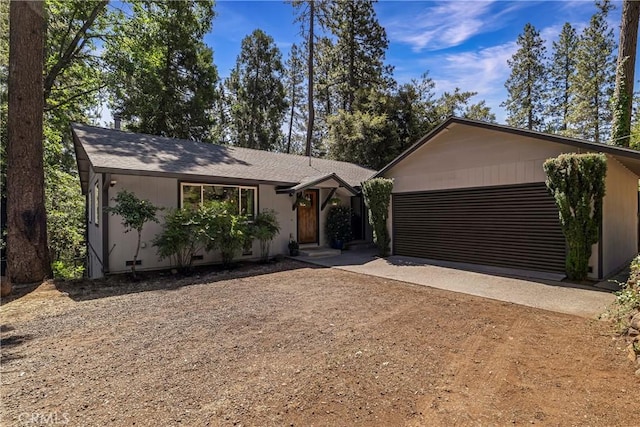 15320 Forest Ranch Way, Forest Ranch, CA 95942 - single story home featuring dirt driveway