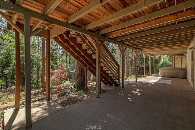 15320 Forest Ranch Way, Forest Ranch, CA 95942 - view of patio featuring stairway