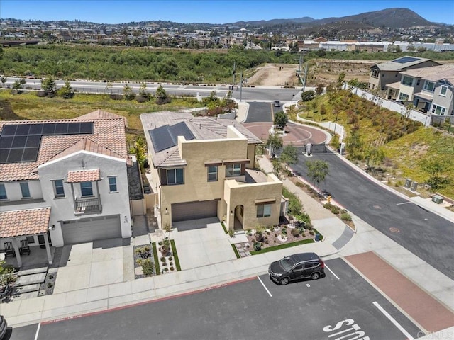 660 Westbrook Loop, San Marcos, CA 92078 - aerial view of residential area with a mountainous background