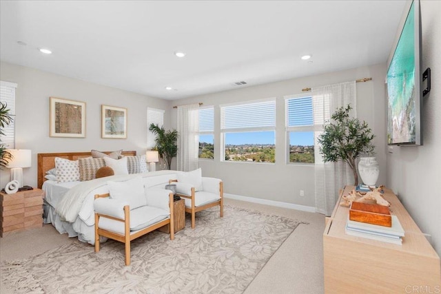 660 Westbrook Loop, San Marcos, CA 92078 - carpeted bedroom featuring recessed lighting and baseboards
