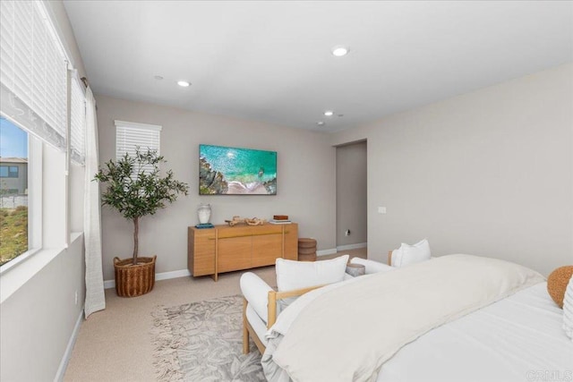 660 Westbrook Loop, San Marcos, CA 92078 - carpeted bedroom featuring baseboards and recessed lighting