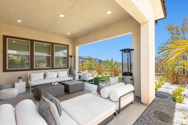 660 Westbrook Loop, San Marcos, CA 92078 - view of patio / terrace featuring an outdoor hangout area