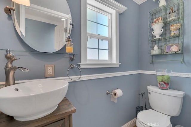 7951 Woodlake Ave, West Hills, CA 91304 - bathroom featuring toilet and vanity