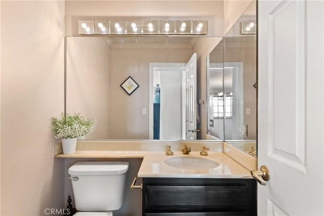 21730 Marylee St Unit 29, Woodland Hills, CA 91367 - bathroom featuring vanity and toilet