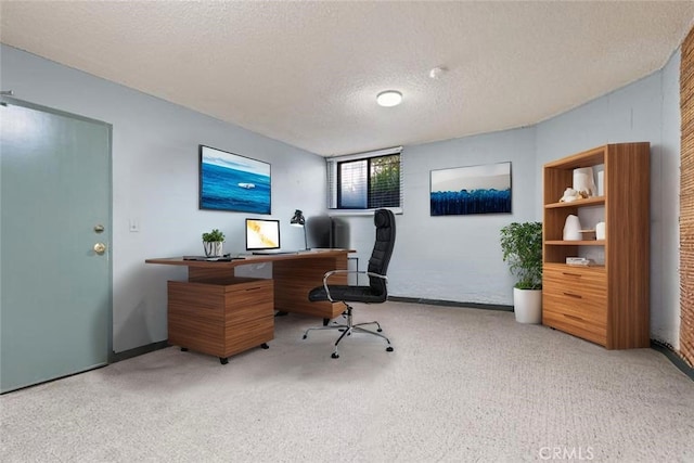 21730 Marylee St Unit 29, Woodland Hills, CA 91367 - office featuring carpet floors and a textured ceiling
