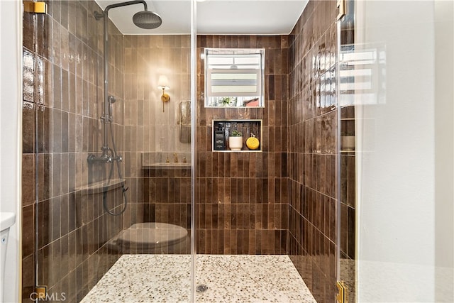 229 S Kingsley Dr, Los Angeles, CA 90004 - bathroom with a shower stall