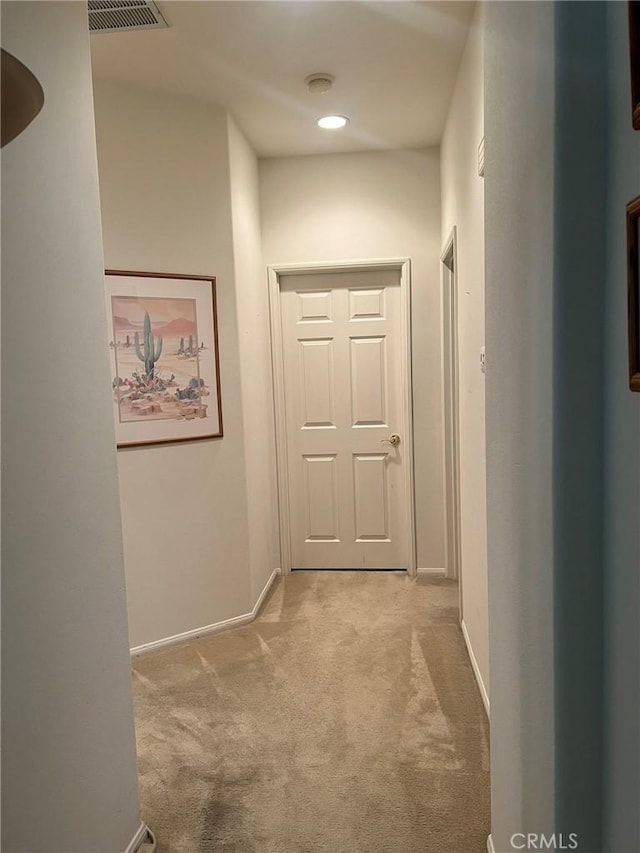 4630 Via Dulce, Camarillo, CA 93012 - hall with carpet flooring and recessed lighting