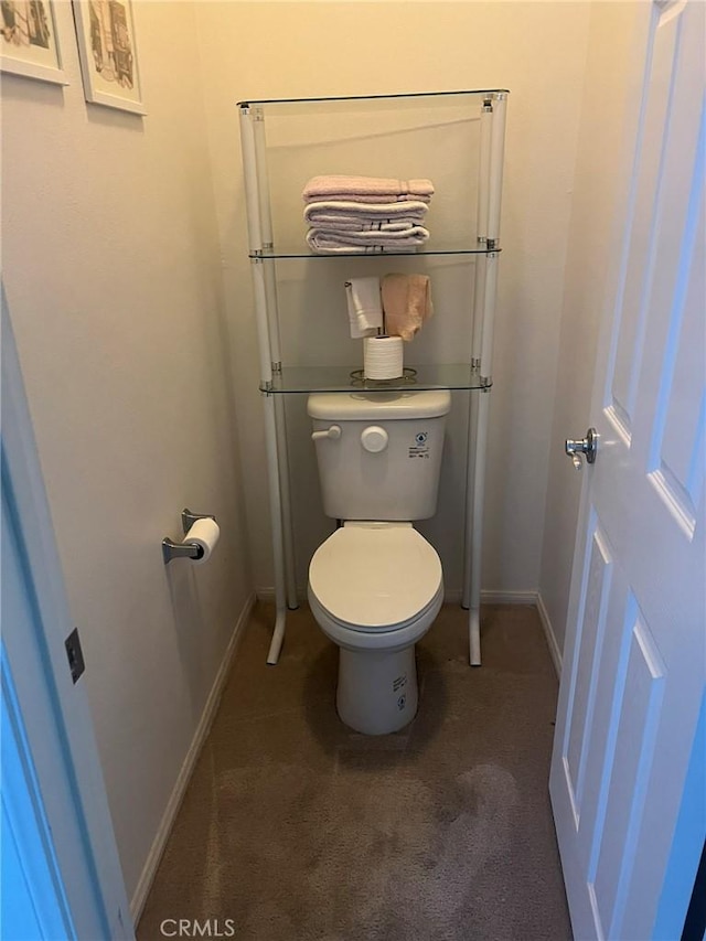 4630 Via Dulce, Camarillo, CA 93012 - bathroom featuring baseboards and toilet