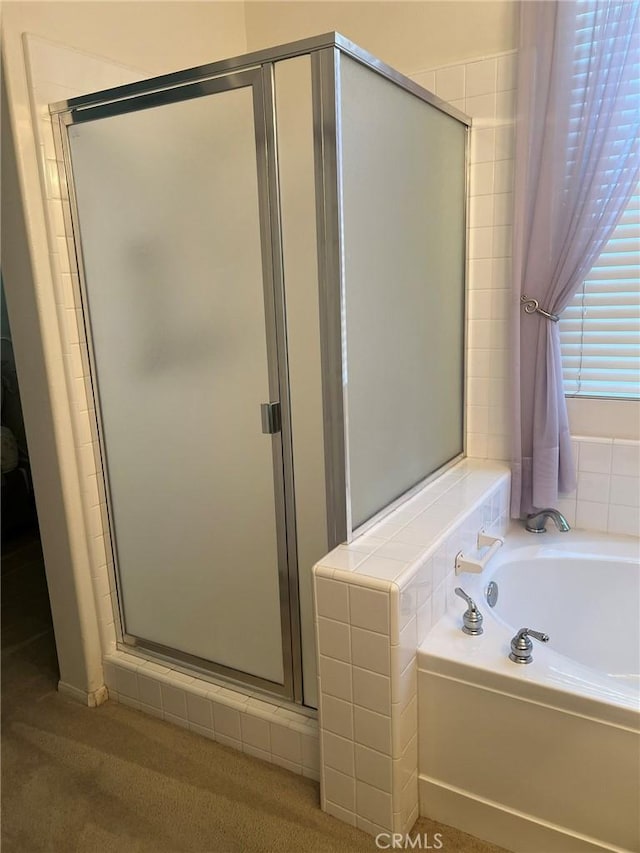 4630 Via Dulce, Camarillo, CA 93012 - bathroom featuring a bath and a shower stall