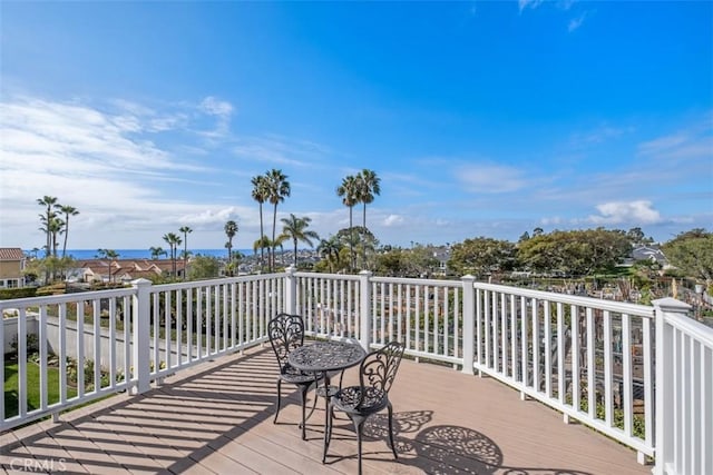 33551 Sandcastle Ct, Dana Point, CA 92629 - view of wooden terrace