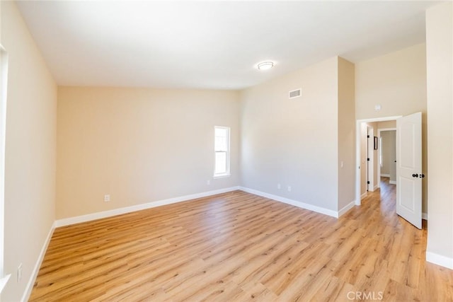 11617 Low Chaparral Dr, Victorville, CA 92392 - unfurnished room featuring light wood-style floors and baseboards