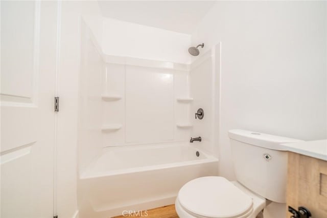 11617 Low Chaparral Dr, Victorville, CA 92392 - bathroom featuring toilet and bathing tub / shower combination