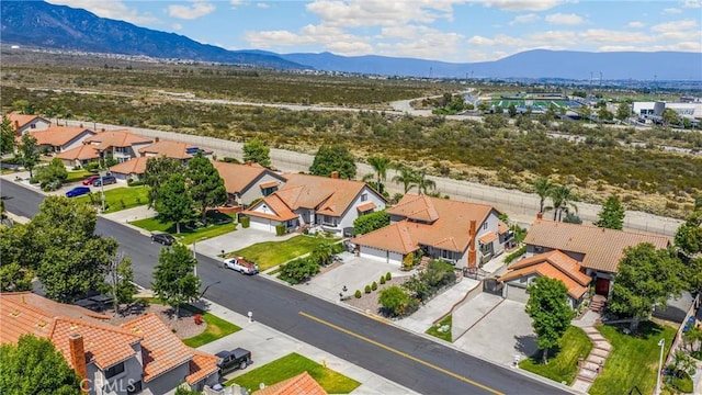 5999 Cedar Mountain Dr, Rancho Cucamonga, CA 91737 - aerial view of residential area featuring mountains