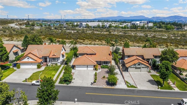 5999 Cedar Mountain Dr, Rancho Cucamonga, CA 91737 - aerial view of residential area featuring mountains