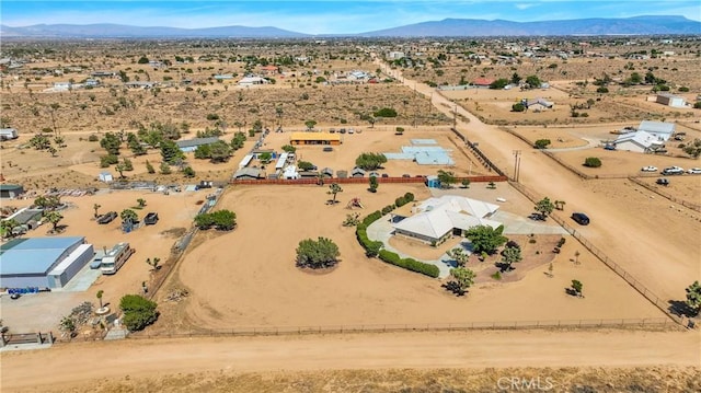 7330 Smoke Tree Rd, Phelan, CA 92371 - view of rural area featuring a desert landscape and mountains