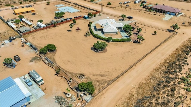 7330 Smoke Tree Rd, Phelan, CA 92371 - aerial view of a desert landscape