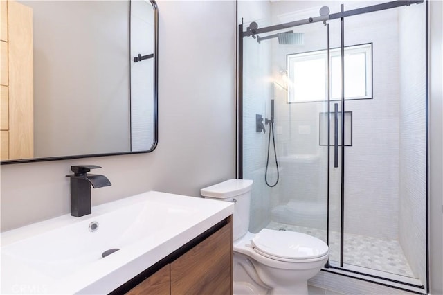 17905 Bullock St, Encino, CA 91316 - full bath with a stall shower and vanity
