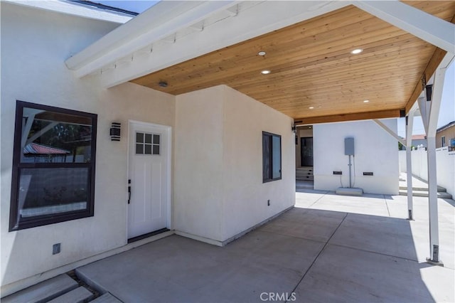 17905 Bullock St, Encino, CA 91316 - view of patio / terrace
