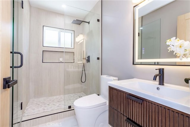 17905 Bullock St, Encino, CA 91316 - full bath with a stall shower and vanity