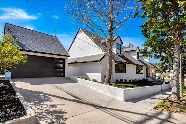 1603 Sunnyside, San Pedro, CA 90732 - view of home's exterior featuring concrete driveway, an attached garage, and a shingled roof