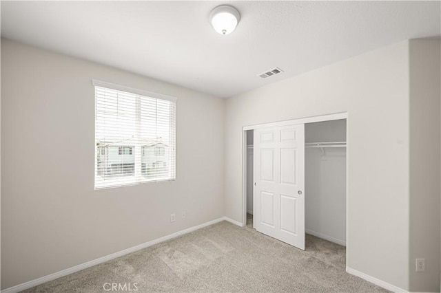 36845 Gemina Ave, Murrieta, CA 92563 - unfurnished bedroom with light carpet and a closet