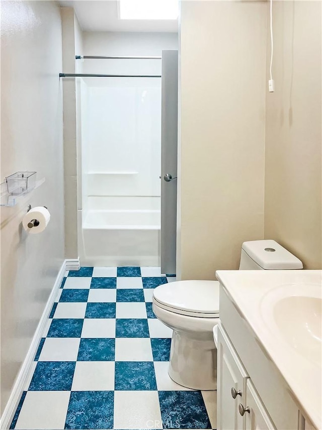 400 S Flower St Unit 131, Orange, CA 92868 - bathroom featuring tile patterned floors, vanity, and shower / bath combination