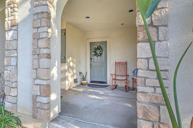 1430 Vallejo Mills St, Chula Vista, CA 91913 - view of exterior entry featuring stucco siding