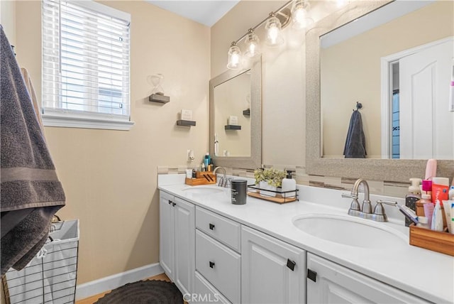 25525 Fitzgerald Ave, Stevenson Ranch, CA 91381 - full bath featuring double vanity