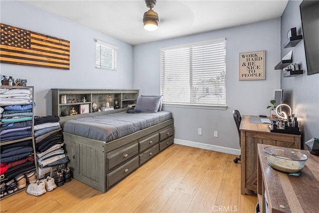 25525 Fitzgerald Ave, Stevenson Ranch, CA 91381 - bedroom featuring light wood-style floors and an office area