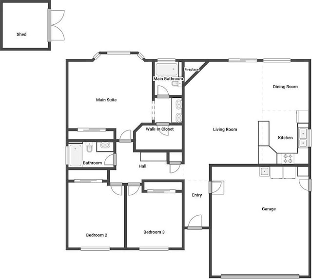 856 Liam Way, Beaumont, CA 92223 - view of home floor plan