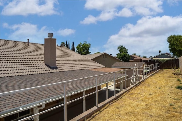 856 Liam Way, Beaumont, CA 92223 - exterior view of a tiled roof and a chimney