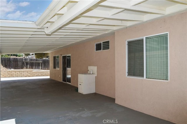 856 Liam Way, Beaumont, CA 92223 - view of patio featuring a carport