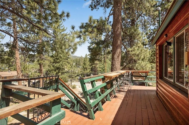 833 Brier Trl, Big Bear Lake, CA 92315 - view of deck