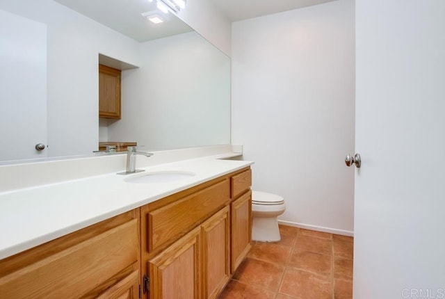 4620 Los Alamos Way Unit C, Oceanside, CA 92057 - bathroom with vanity and tile patterned flooring