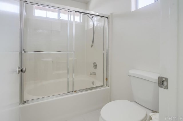 4620 Los Alamos Way Unit C, Oceanside, CA 92057 - full bathroom featuring toilet and enclosed tub / shower combo
