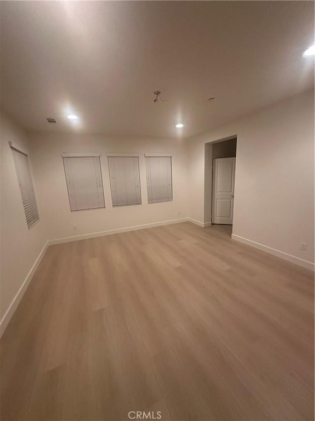 4974 S Rosemary Way, Ontario, CA 91762 - spare room featuring light wood finished floors and recessed lighting